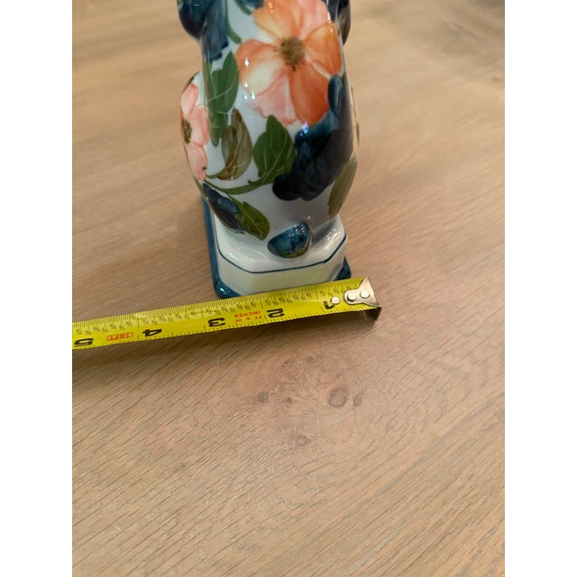 Vintage Floral Bunny Rabbit For Sale - Image 4 of 12