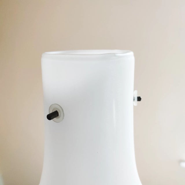 Vintage Famille Rose Opaque Satin Glass Pendant Lightshade, 1920s For Sale - Image 11 of 13