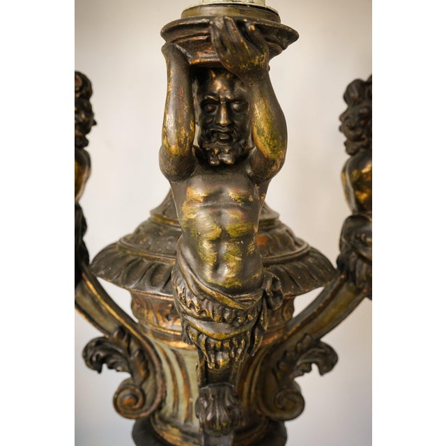 Chandelier with Four Greek Mythological Figures, 2010s For Sale - Image 15 of 18