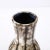 Mid-Century Modernist White and Earth Toned Ceramic Vase With Banded Detailing For Sale - Image 9 of 13