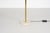 Gold-Plated Brass and Travertine Stone Floor Lamp, 1970s For Sale - Image 4 of 6