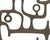 Metal Vintage Architectonic Wall Sculpture, 1950s For Sale - Image 7 of 11