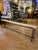 Beige 1980s Salvage Wood Bench With Metal Base For Sale - Image 8 of 12