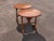 This is a beautiful, Mid-Century American Classical Drop Leaf Side Table made of solid maple. It's a testament to the...