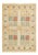 Mogul Collection Hand-Knotted Area Rug - Ivory 4' 2" x 6' 0" For Sale