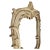 1960s Hollywood Regency Serge Roche Style Palm Leaf Wall Mirror, Sculptural Foliate For Sale - Image 5 of 11