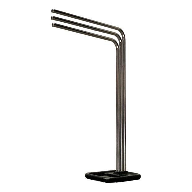 Vintage Postmodern French Bathroom Towel Rack from Decotec, 1980s For Sale