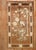 A 2nd quarter of the 20th-century Chinese Peking rug with a pictorial design in brown Size: 3'3'' x 5'2''.