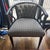 Pair of Professionally Restored Vintage Barrel Accent Chairs in Hollywood Regency Style For Sale - Image 11 of 12