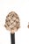 19th Century Antique Carved Wooden Architectural-Salvaged Artichoke Finials—A Pair For Sale - Image 5 of 9