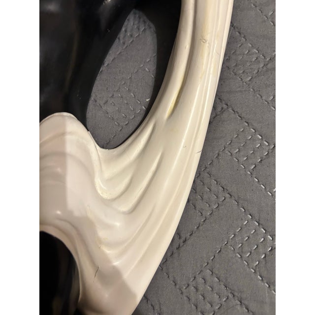 Art Deco Antique Blackamoor Figural Sconce, Rare Unusual Vintage Chalkware For Sale - Image 3 of 12