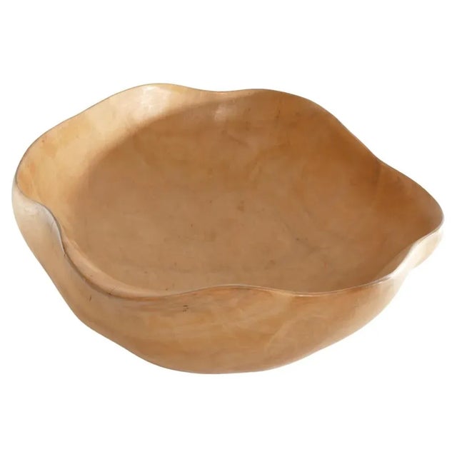Swedish Burl Wood Bowl, 1980s For Sale - Image 11 of 11