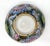 Chinoiserie 20th Century Chinoiserie Blue and Pink Floral Vide Poche/Catchall Bowl For Sale - Image 3 of 13