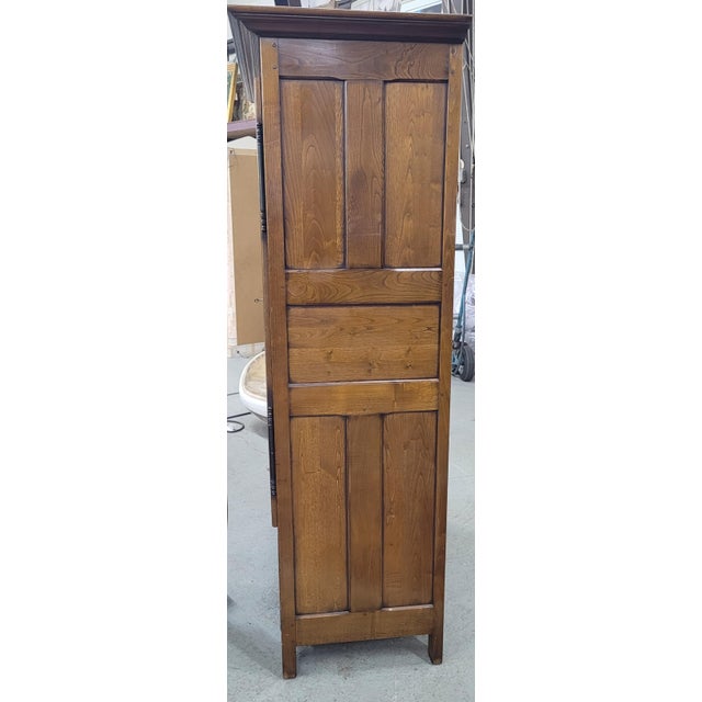 Antique Fine Carved French Wardrobe Armoire For Sale - Image 9 of 15
