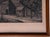 Vintage Luigi Lucioni Hand-Signed Fine Art Etching New England Regionalist Landscape Weathered Vermont Barn Custom Framed For Sale - Image 11 of 12