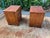 Brown 1970s Vintage Burl and Brass Chinoiserie Nightstands - a Pair For Sale - Image 8 of 12