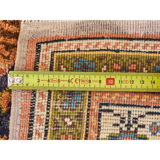 Brown Hand-Knotted Turkish Kayseri Rug For Sale - Image 8 of 10