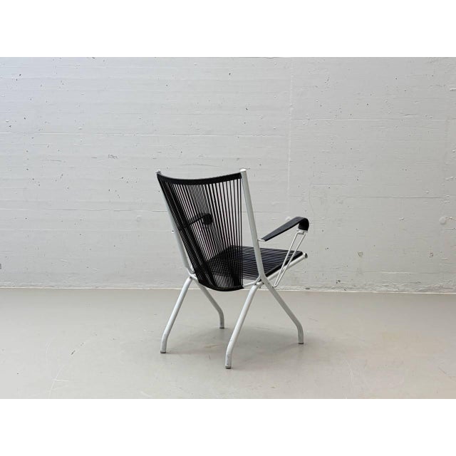 1950s Folding Lounge Chair by André Monpoix, France, 1950s For Sale - Image 5 of 16