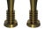 Art Deco Machine Age Brass Table Lamps - a Pair For Sale In Chicago - Image 6 of 11