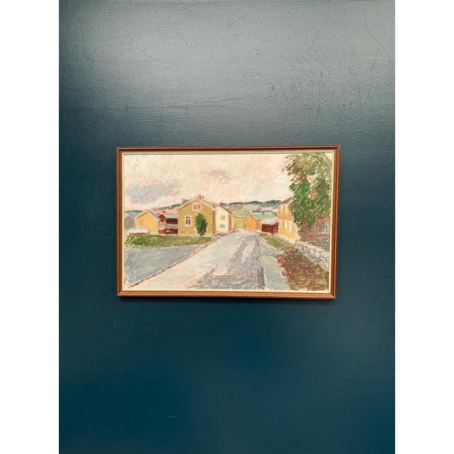 John Hedman, City View, 1982, Oil Painting on Panel, Framed For Sale - Image 18 of 18