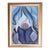 Dark Iris, Unisigned Modernist Oil Painting After Gerogia O'Keeffe For Sale