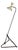 Floor Lamp with Swing Arm, France, 1950 For Sale