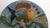Vintage Mexican Pottery Fish Plate Folk Art Hand Painted Large 12” Dia This Mexican folk art-style features a hand-painted...