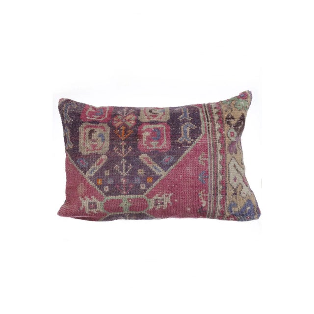 Decorative Purple Pillow Cover For Sale - Image 4 of 4