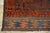 1880s Brown Blue Geometric Tribal Antique Persian Baluch Carpet 3'2" X 5'6" Woven Wool Rug For Sale - Image 10 of 11