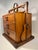 Chinese Antique Chinese Portable 3 Drawers Wedding Dowry Wooden Chest Wrought Iron For Sale - Image 3 of 13