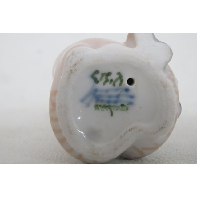 Royal Copenhagen Little Mermaid Model No 2313 Porcelain Miniature Figurine 4488b For Sale - Image 9 of 12