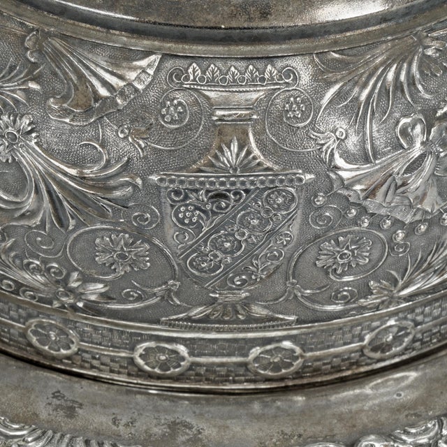 Victorian Silverplate Butter Dish Hamilton MFG Circa 1880 For Sale - Image 13 of 18