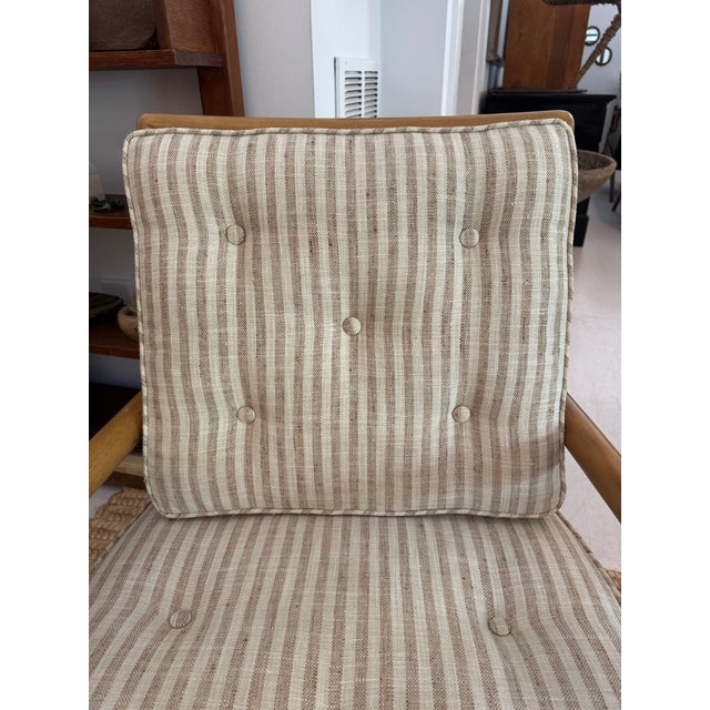 Pair of t.h. Robsjohn-Gibbings Lounge Chairs For Sale - Image 10 of 15