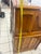 This is a double pedestal roll-Top desk also called a tambour desk Solid wood construction with a medium walnut fruit wood...