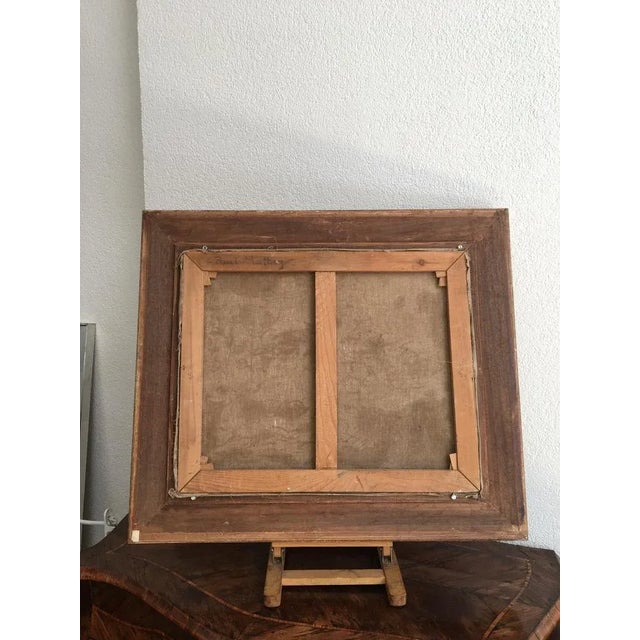 Paul Mathey, Nature Morte aux Pensées, Oil on Canvas, Framed For Sale - Image 4 of 5