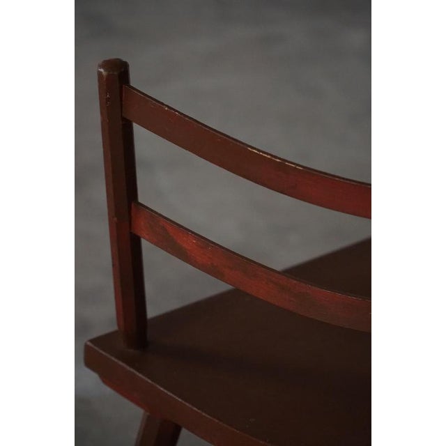 Scandinavian Folk Art Wooden Armchairs with Hand-Carved Motifs, 1920s, Set of 2 For Sale - Image 17 of 18