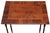 Brown Antique Nesting Tables in Mahogany with Yew Veneer Tops, 1800s, Set of 3 For Sale - Image 8 of 12