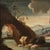 Italian Artist, Landscape with Characters, 1750, Oil Painting on Canvas, Framed For Sale - Image 6 of 14