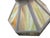 Antique Lamp Shade Green Slag Glass Hanging Light Chandelier Sarama For Sale - Image 14 of 18