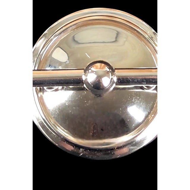 Metal Hudson Valley Abington Polished Nickel Double Candle Wall Sconces - Pair For Sale - Image 7 of 8