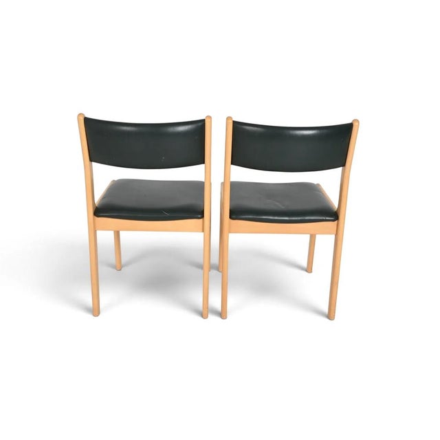 Sand 1970s Findahls Danish Beech Dining Chairs For Sale - Image 8 of 15