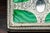 Stunning Ornate European Continental Sterling Silver Malachite Enamel Antique Snuff Box For Sale In New York - Image 6 of 17