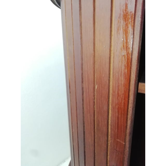 Wooden Bar Cabinet with Shutter, Italy, 1950s For Sale - Image 6 of 11