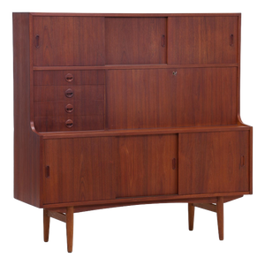 Mid-Century Teak Highboard, 1960s