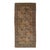 Gallery Size Antique Kerma Wool Rug in Rust Color For Sale