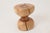 Sculptural Side Table in Wood by Logniture For Sale - Image 11 of 13