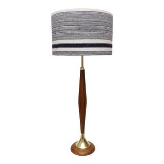 Vintage Teak Mid-Century Modern Floor Lamp by Modeline Co. For Sale