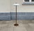 Metal Danish Functionalist Floor Lamp in Brass, Teak and Opaline Glass, 1950s For Sale - Image 7 of 7