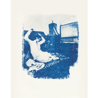 “New York Rooftop” Giclee From Cyanotype by CKB - For Sale