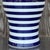 Vintage Contemporary Glazed Ceramic Striped Ginger Jar For Sale In West Palm - Image 6 of 12